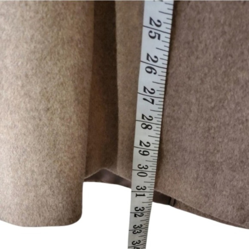 Calvin‎ Klein Womens XL Taupe Wool Blend Cashmere Blend Peacoat Jacket Coat New - Picture 3 of 11